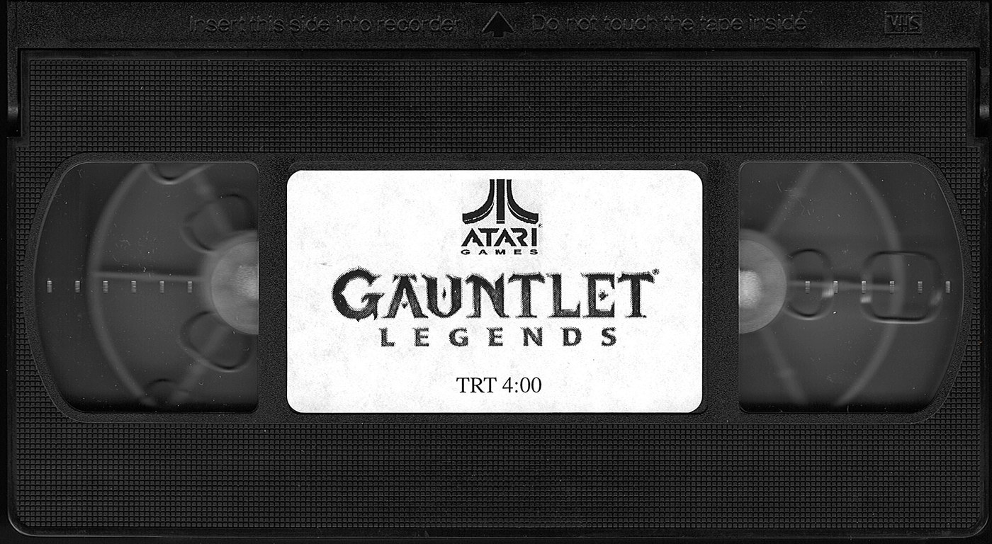 Gauntlet Legends tape label
