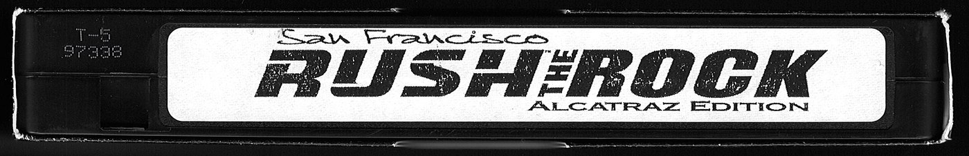 San Francisco Rush: The Rock tape spine