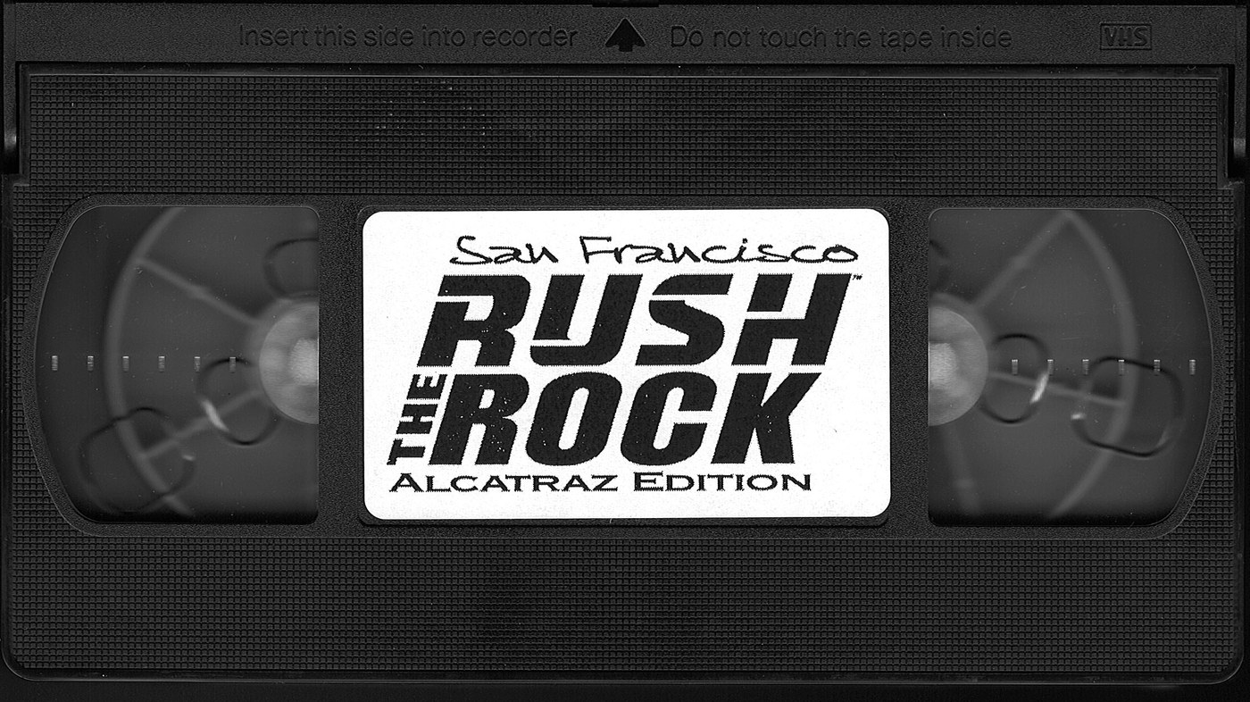 San Francisco Rush: The Rock tape label