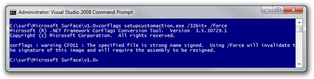Administrator Visual Studio 2008 Command Prompt (2)